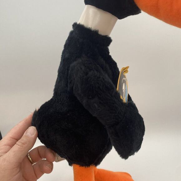 Daffy Duck Plush Toy 1977 Warner Bros w/ Tag 19" Vintage Stuffed Animal (I1) - Picture 6 of 12